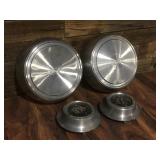 Lot Of 2 Vintage Ford Hubcaps and Dodge Covers