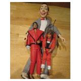 Vtg Character Dolls - Peewee Herman, Mork, etc
