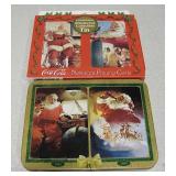 2 Tins Of Coca-Cola Playing Cards - 1 NIP