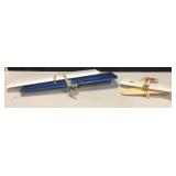 LOt of Balsa Wood Planes 1 W/ Fox 35 Motor