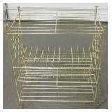 Vintage Brass Tone Metal Picture/ Record Holder