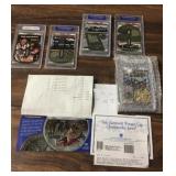 Lot Of Dale Earnhardt Painted NC State Quarters