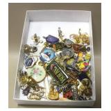 Souvenir Pins, Clips, Rings & More