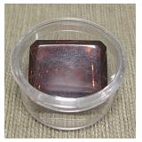 12.5 ct Emerald Cut Amber Stone