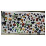 Over 120 Small Cabachon Stones From Around  World