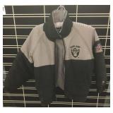 Youth Pro Player Raiders Jacket Sz. Md 10-12