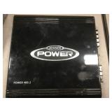 Jensen Power 400.2 2 Channel Amp Tested