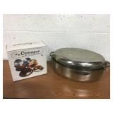 Ultrex 18/10 Stainless Roaster & NIB Food Molds