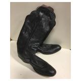 Vintage Paul Bond Kangaroo Leather Cowboy  Boots