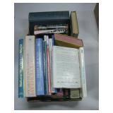 Box Lot Of Assorted Vtg Books - Novels & More