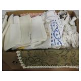 Linens, Table Runners, Crochet Items, etc...
