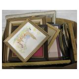 Large Box Of Framed Prints & Photos