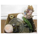 Resin Bear, Vtg Ceramics, Glass & Metal Decor