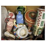 Ceramic & Stoneware Platter, Bowls, Kitchen Items