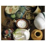 Glassware, Bowls, Wood Decor & More