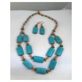 Beaded Costume Jewelry Set