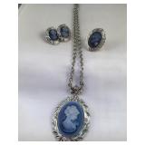 Cameo Jewelry Set