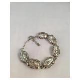 Silver plated Bracelet with Ecapsulated real Pearl