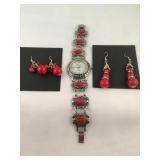 Lot Of 3 Beaded  Costume Jewelry pieces