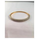 14kt gold filled bracelet w/ Diamonds