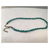 Sterling Silver & Utah Turquoise Necklace