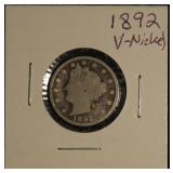 1892 V Nickel