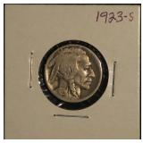 1923 "S" Buffalo Nickel
