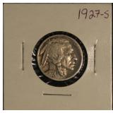 1927 "S" Buffalo Nickel
