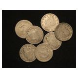 Lot OF 7 V Nickels