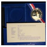 1986 US Liberty Commemorative Silver Dollar OGP