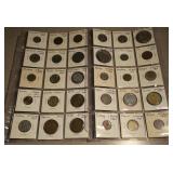 Lot Of Coins From 30 Differant Countries