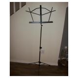 Folding Black Music Stand - On-Stage Stands Folding Black Music Stand - On-Stage Stands