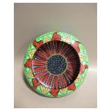 J. Keher Painted / Decorated Wood Bowl - 6.5" Dia.