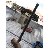 Vintage Sledge Hammer w/ Cracked Wood Handle