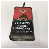 Vtg Texaco Home Lubricant Metal Oil Can