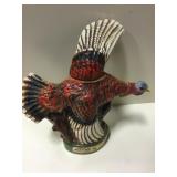 Vtg Wild Turkey Ceramic Whiskey Decanter No. 3