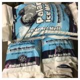 10) 20lbs  Bags OF Polar Ice Melt 200lbs total