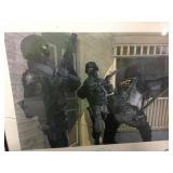Vintage DOJ Dea "Knock Knock" Poster Vintage DOJ Dea "Knock Knock" Poster