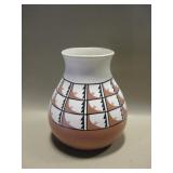 J. Chinana 9" Tall Native Jar - Jemez Pueblo J. Chinana 9" Tall Native Jar - Jemez Pueblo