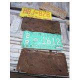 5 Vtg New Mexico License Plates - w/ 1928 & 1934