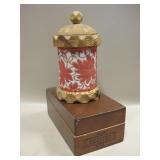 2 Lidded Wood Boxes / Storage - 9.5" Tallest 2 Lidded Wood Boxes / Storage - 9.5" Tallest