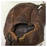 Vintage Hutch Leather Baseball Catchers Mitt