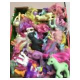 Box Of My Little Pony Toys