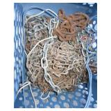 Crate w/ Assorted Small Chains Crate w/ Assorted Small Chains