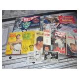 Baseball Book Lot w/ 2 1967 Laughlin BB Cards