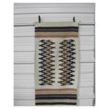 27" x 56.5" Woven Wool Southwestern Rug 27" x 56.5" Woven Wool Southwestern Rug