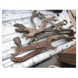 Vintage Steel Wrenches / Tool Lot Vintage Steel Wrenches / Tool Lot