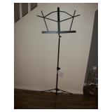 Folding Black Music Stand - On-Stage Stands