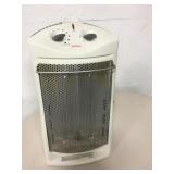 22" Tall Sunbeam Floor Heater w/ Fan - Works 22" Tall Sunbeam Floor Heater w/ Fan - Works