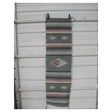 17.5" x 62" Woven Wool Southwestern Rug 17.5" x 62" Woven Wool Southwestern Rug